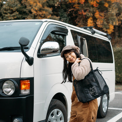 【とったび】きんにくゴシゴシメッシュトート