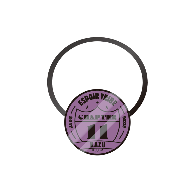 ランダム ガラスヘアゴム