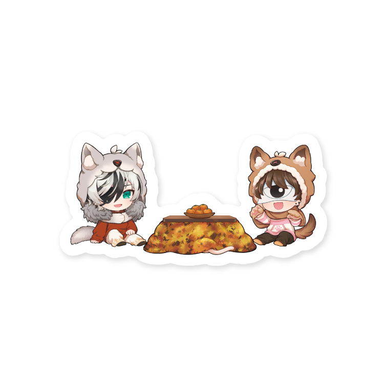 せんたんクリスマス　ステッカーC