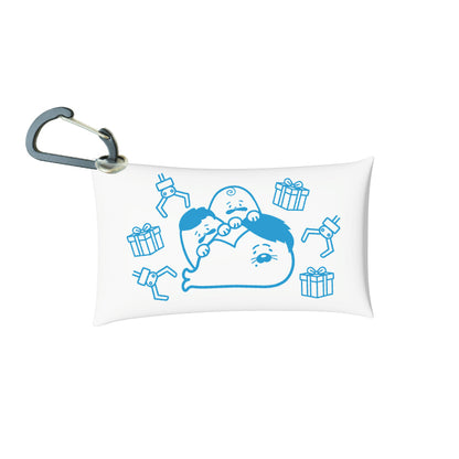 ふざけファクトリークリアマルチケース（ゲームセンターver）ブルー