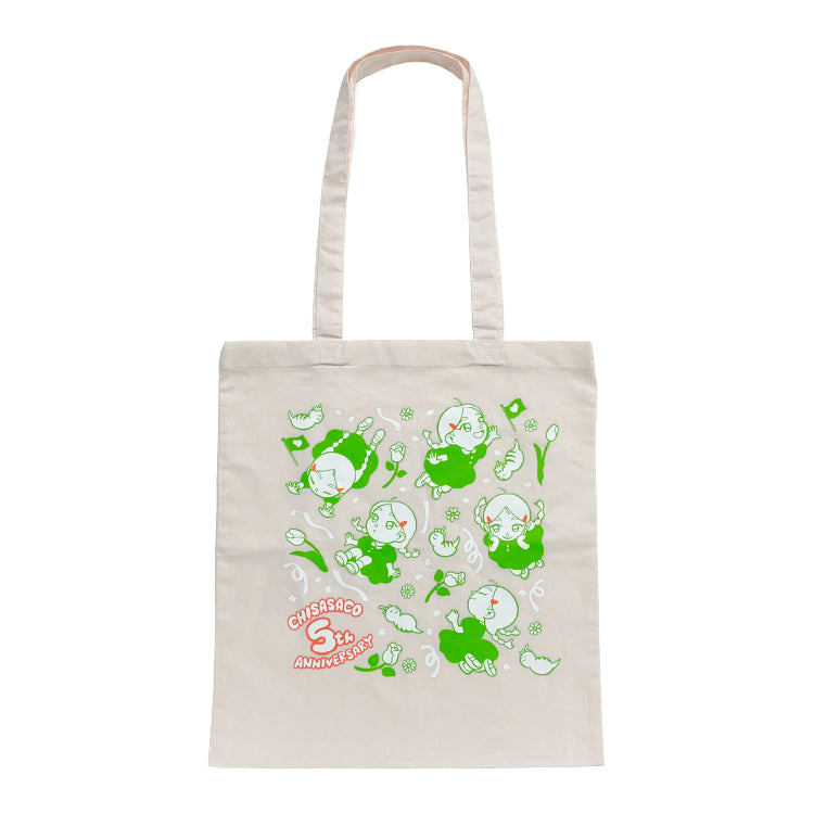 ちささこ】シルクプリントトートバッグ｜ちささこ - Creator Store