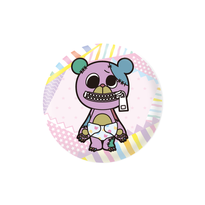 ねぇね描き下ろし！第１弾ララベア＆まーおートレーディング缶バッジ