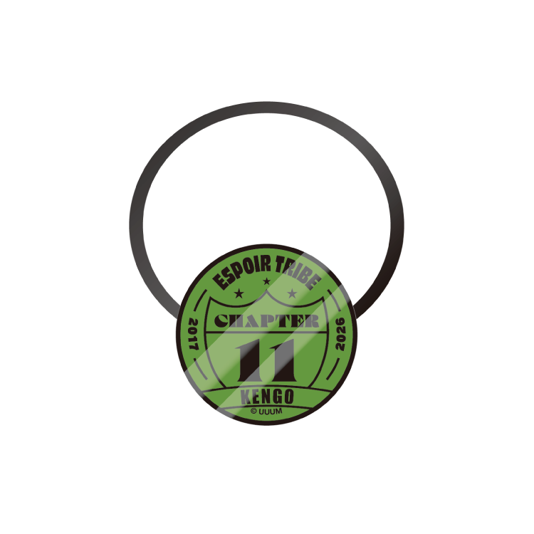 ランダム ガラスヘアゴム