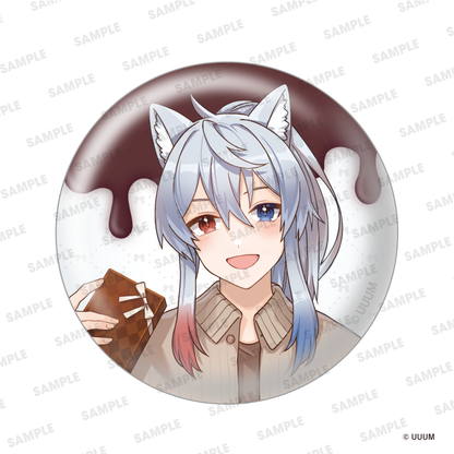 【カラフルピーチ】バレンタイン　缶バッジ