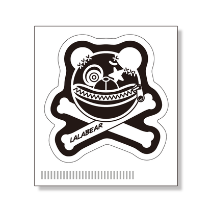 クロスボーンララベアステッカー