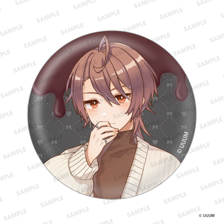 【カラフルピーチ】バレンタイン　缶バッジ