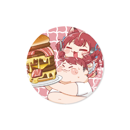 【赤見かるび×恭一郎】トレーディング缶バッジ（ランダム7種）