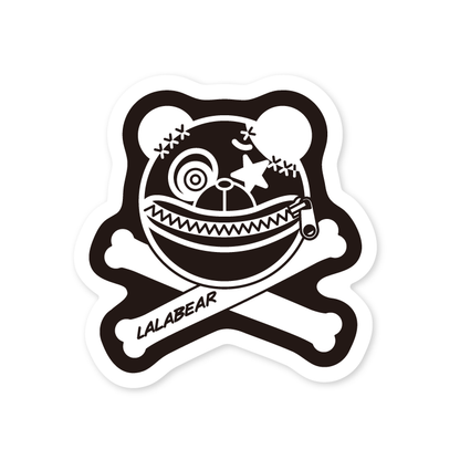 クロスボーンララベアステッカー
