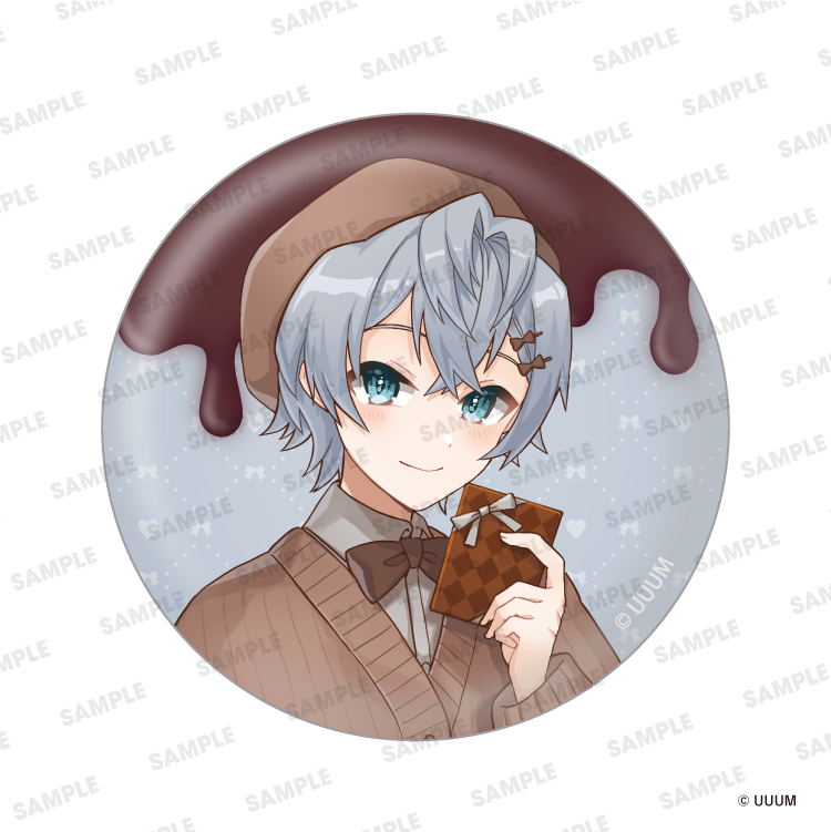 【カラフルピーチ】バレンタイン　缶バッジ