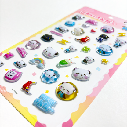 ぷっくりシール さかいさんだー