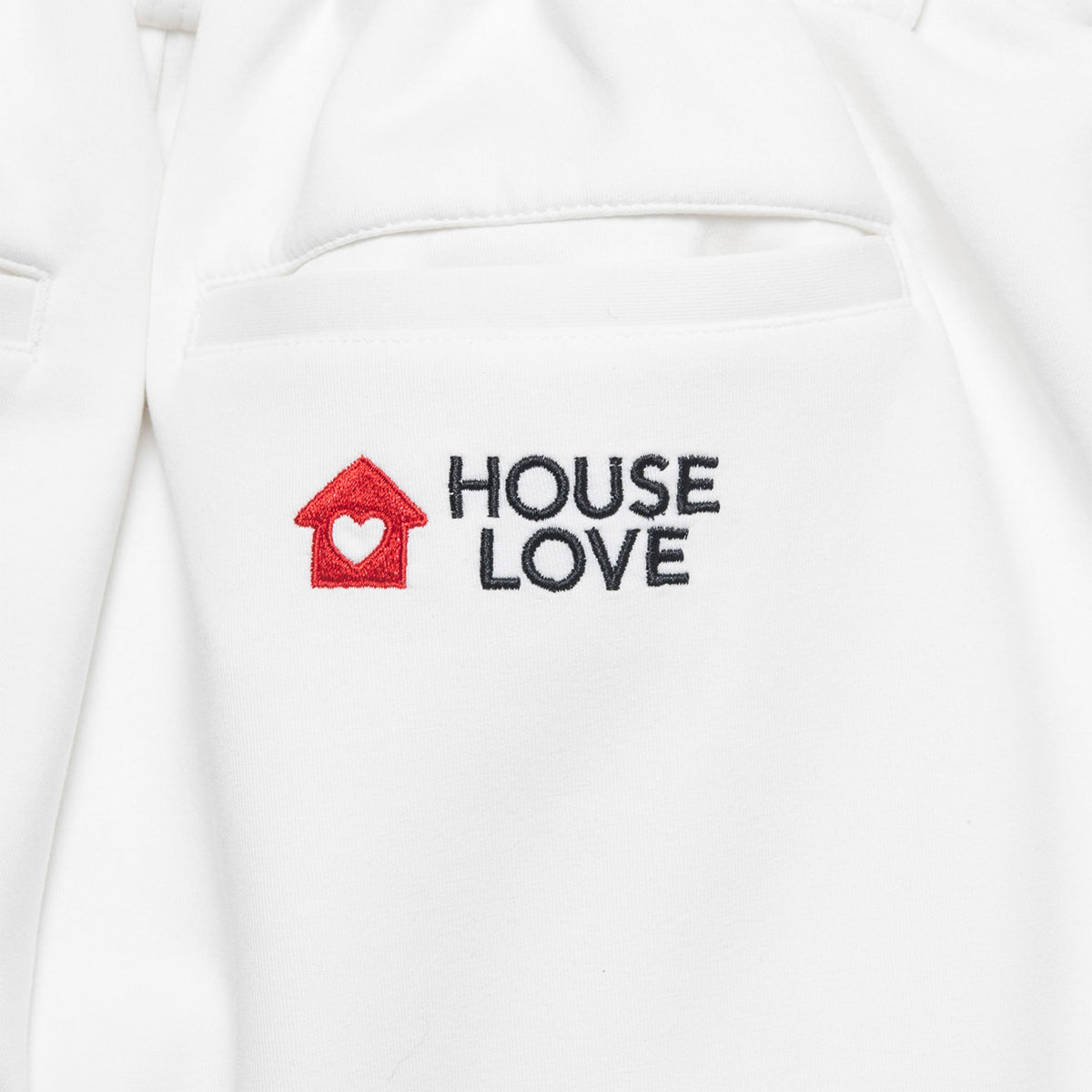 【House Love】Flexible track wide pants