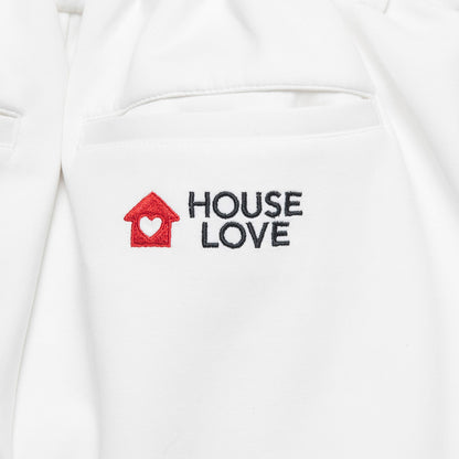 【House Love】Flexible track wide pants
