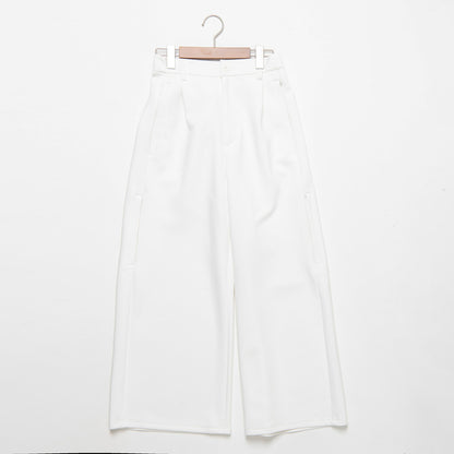 【House Love】Flexible track wide pants