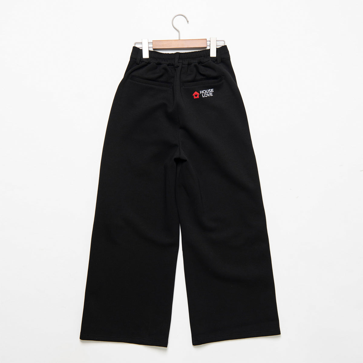 【House Love】Flexible track wide pants