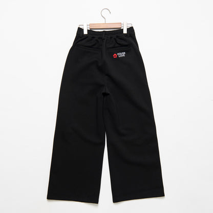 【House Love】Flexible track wide pants