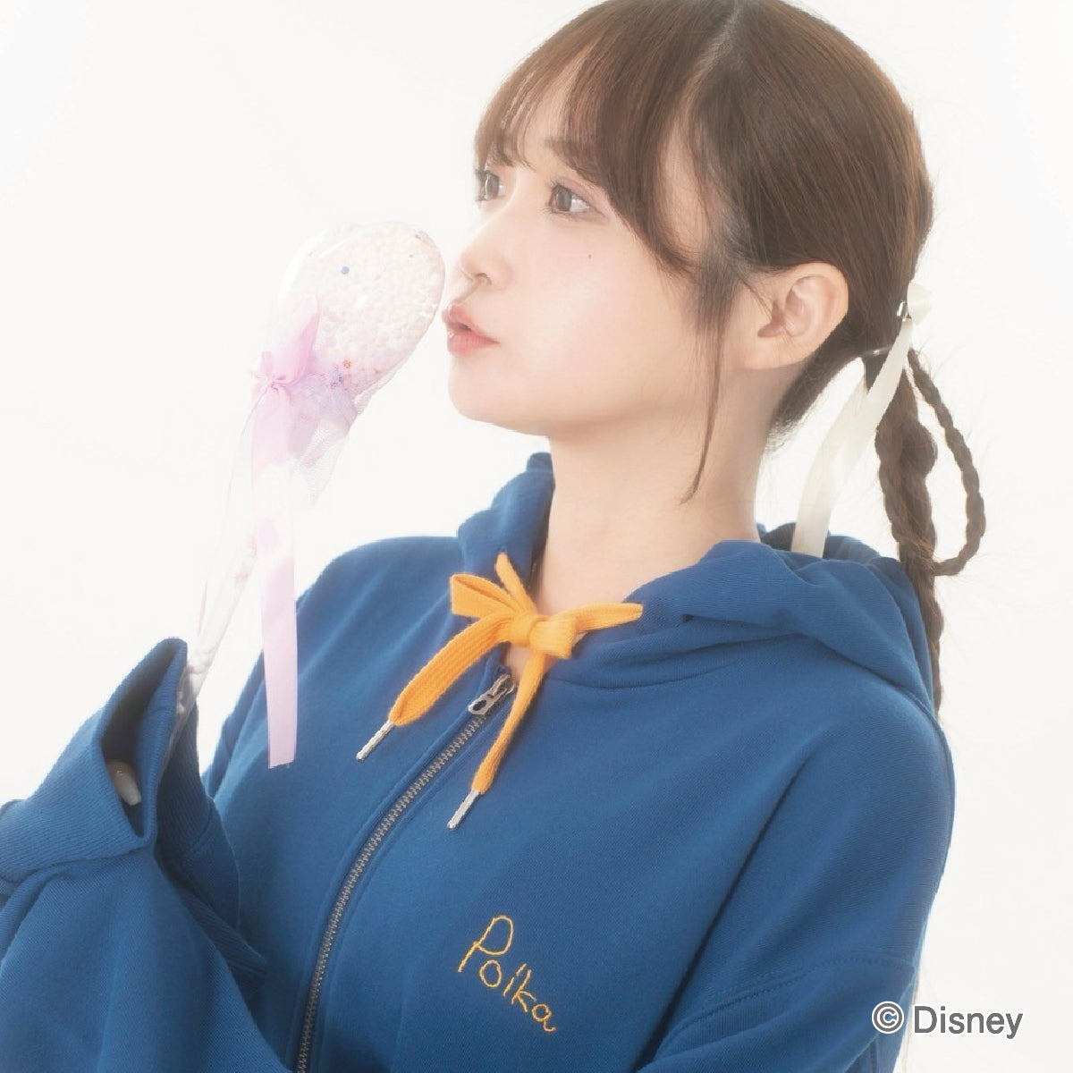 【Poika】＜Disney＞CATS&amp;DOGS/ジップフーディ