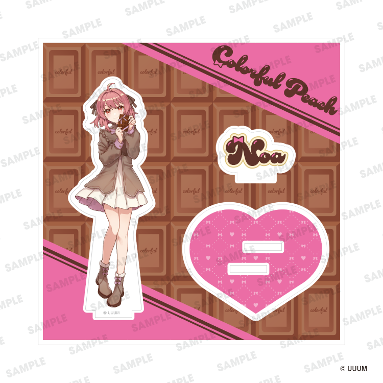 【カラフルピーチ】バレンタイン　アクリルスタンド