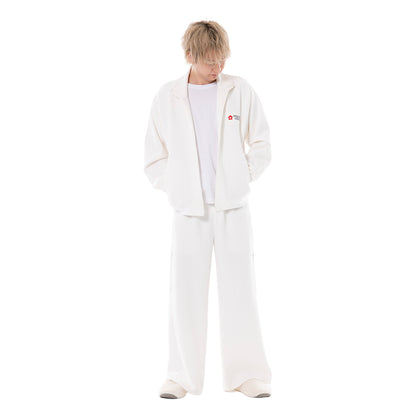 【House Love】Flexible track wide pants
