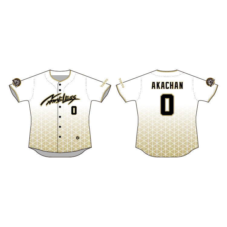 【名も無き野球部】レプリカユニフォーム（ビジター）