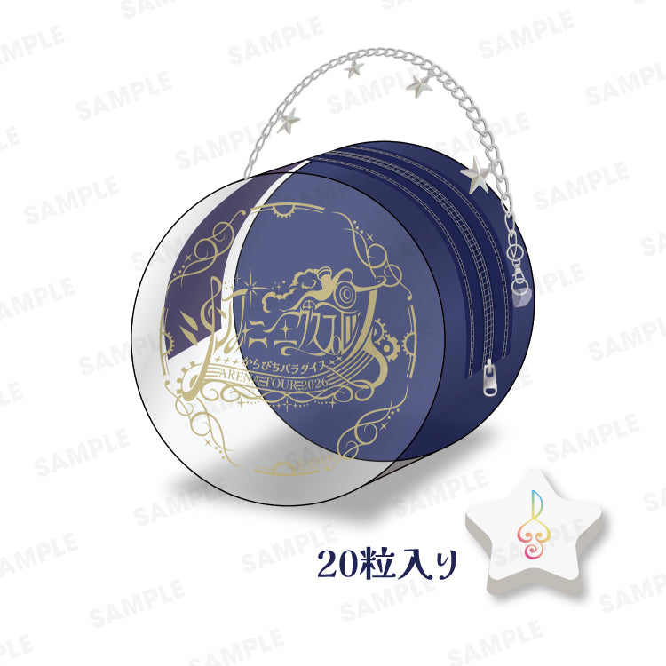 【カラフルピーチ】からぴちパラダイス2026　ラムネ入りポーチ