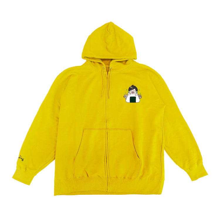 【デカキンイェイぱふジップパーカー（高級海苔おにぎりver.）】おまけ付き