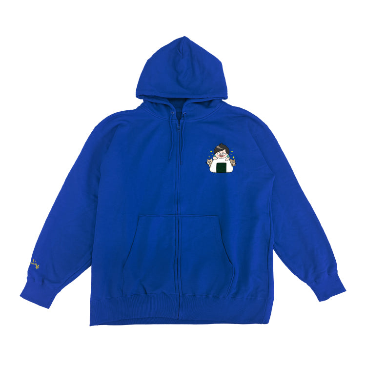 【デカキンイェイぱふジップパーカー（高級海苔おにぎりver.）】おまけ付き