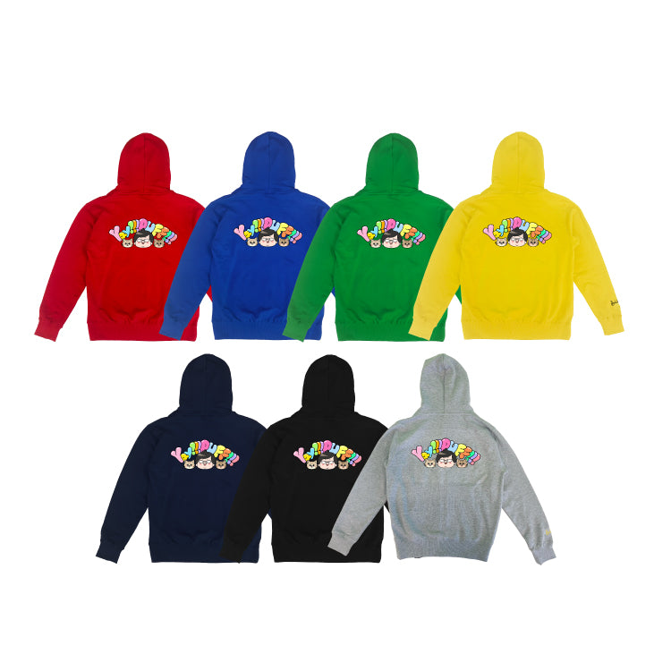 【デカキンイェイぱふジップパーカー（高級海苔おにぎりver.）】おまけ付き（キッズ）