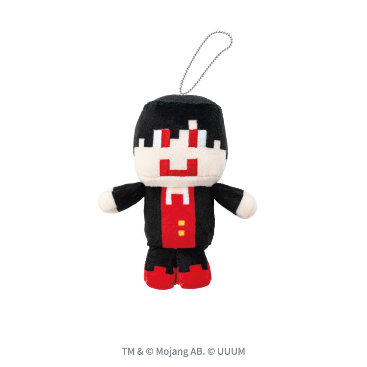 Minecraft【カラフルピーチ】ぬいぐるみキーホルダー
