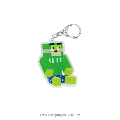 Minecraft【カラフルピーチ】アクリルキーホルダー