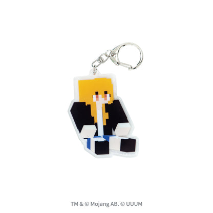 Minecraft【カラフルピーチ】アクリルキーホルダー