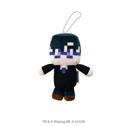 Minecraft【カラフルピーチ】ぬいぐるみキーホルダー