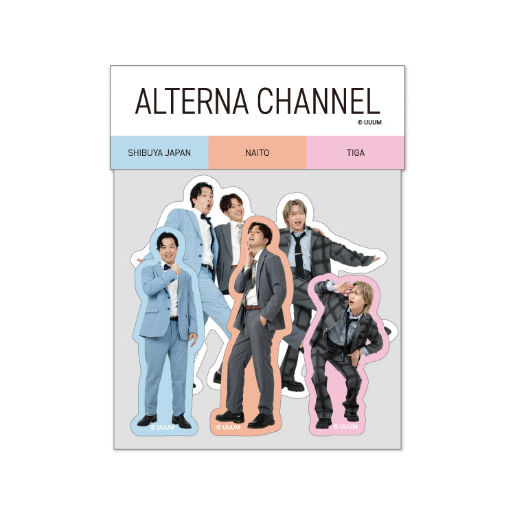 【おるたなChannel】ステッカーパック