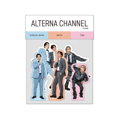 【おるたなChannel】ステッカーパック