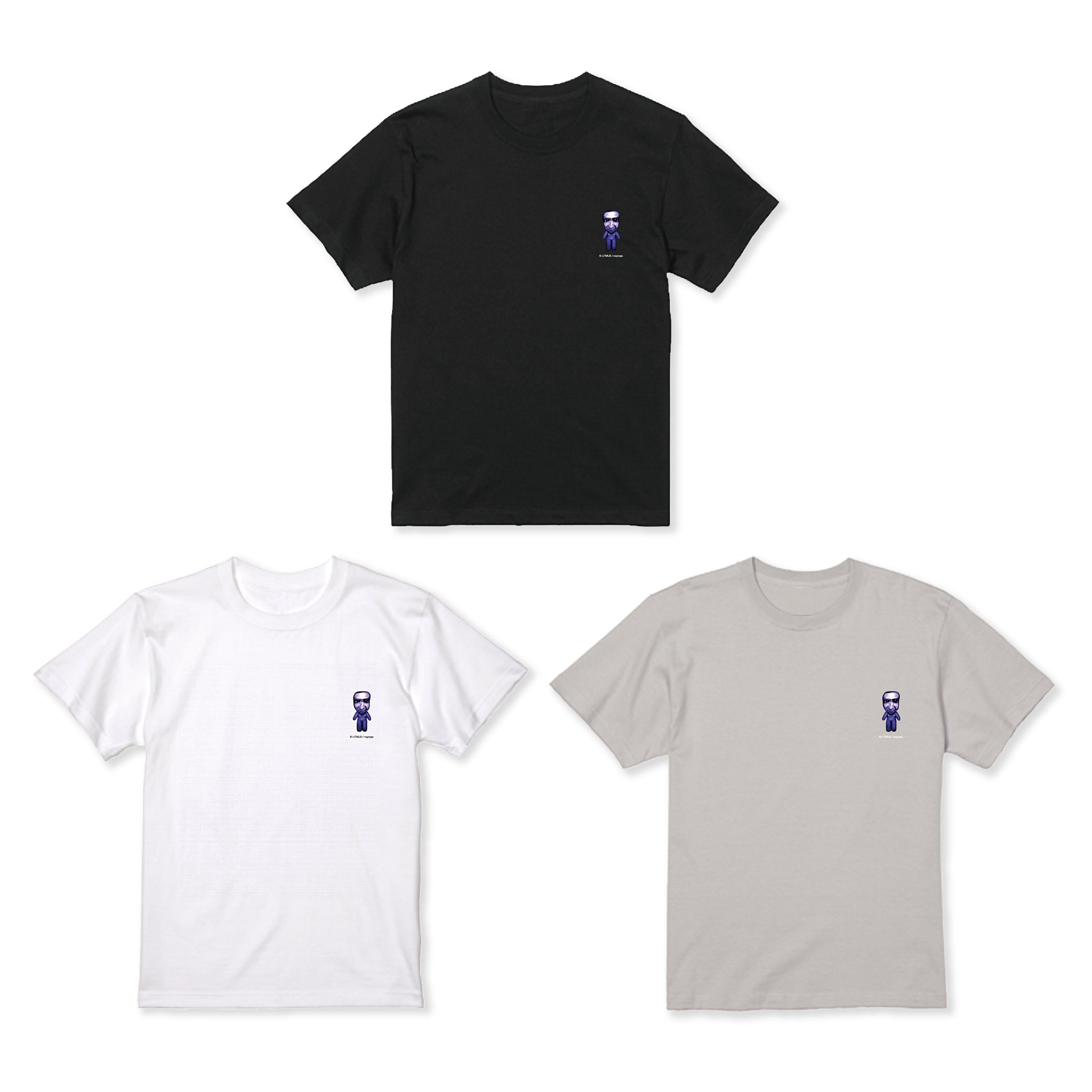 青鬼ワンポイントTシャツ