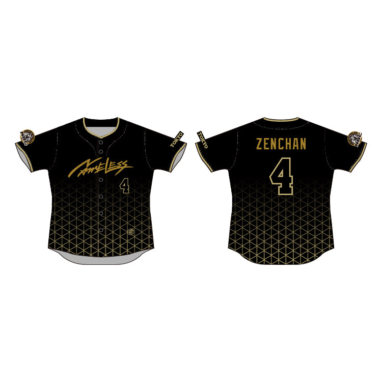 【名も無き野球部】レプリカユニフォーム（ホーム）