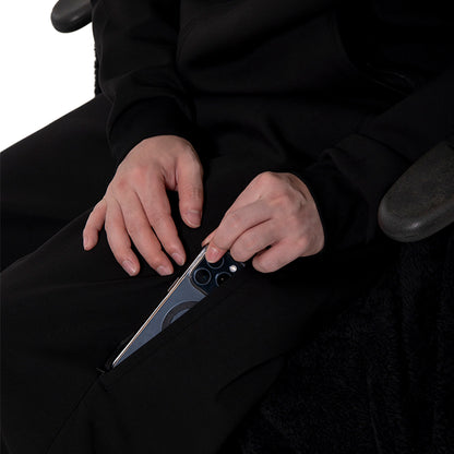 【House Love】Flexible track wide pants