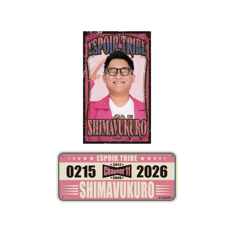 ランダム ステッカー2枚セット