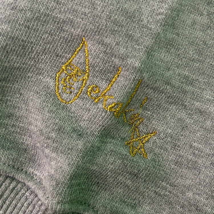 【デカキンイェイぱふジップパーカー（高級海苔おにぎりver.）】おまけ付き（キッズ）