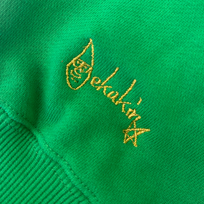 【デカキンイェイぱふジップパーカー（高級海苔おにぎりver.）】おまけ付き（キッズ）