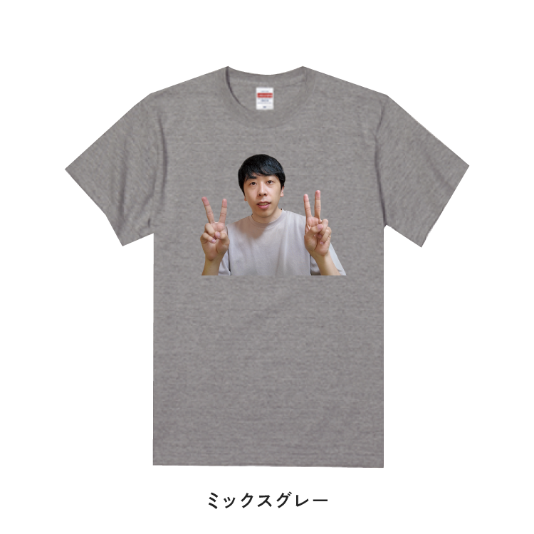 ダブルピースTシャツ