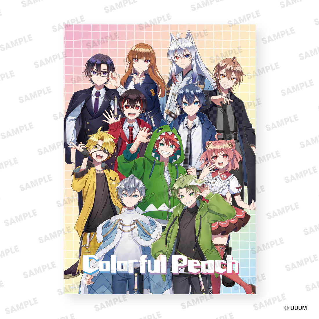 【カラフルピーチ】5周年展　ポスター