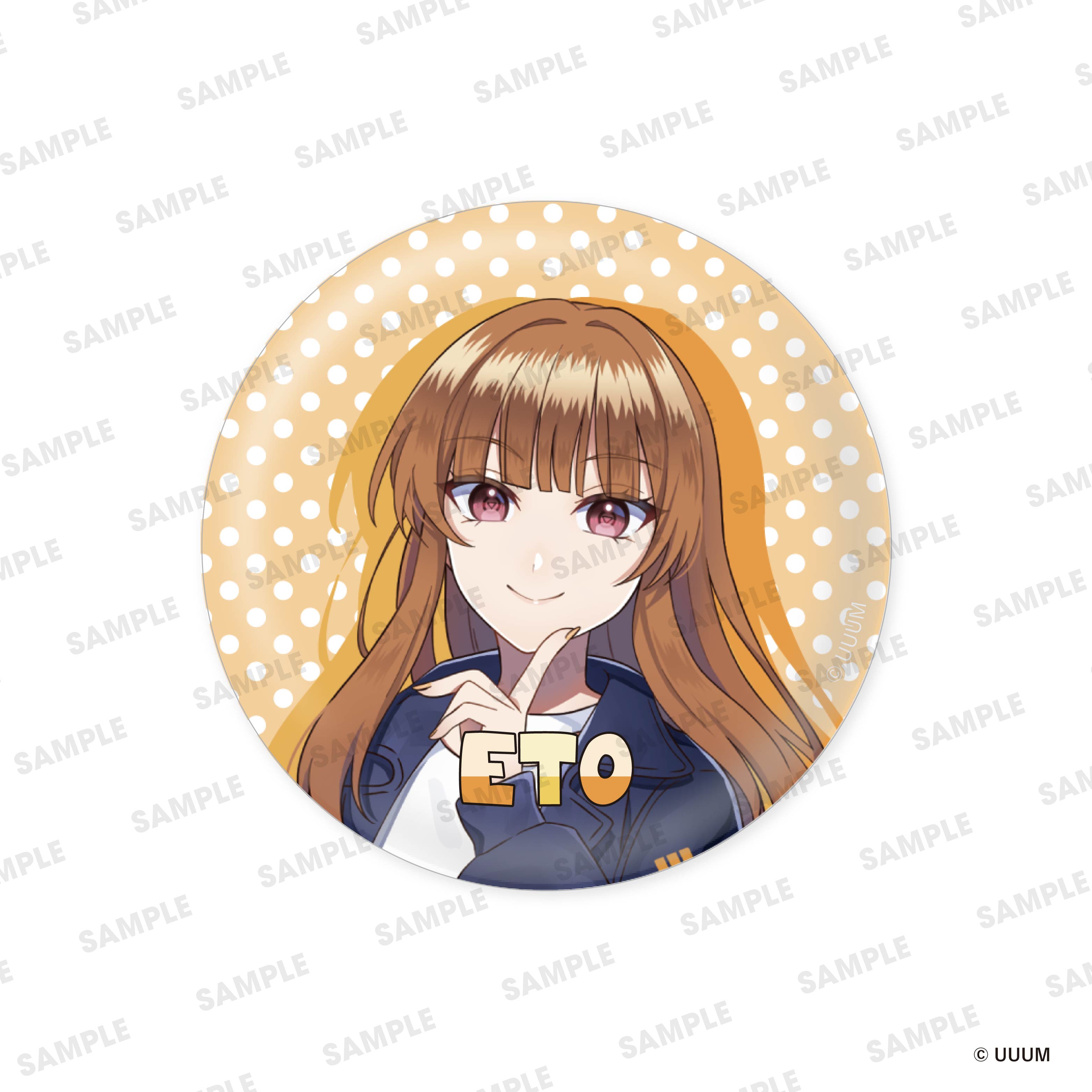 【カラフルピーチ】5周年展　缶バッジ