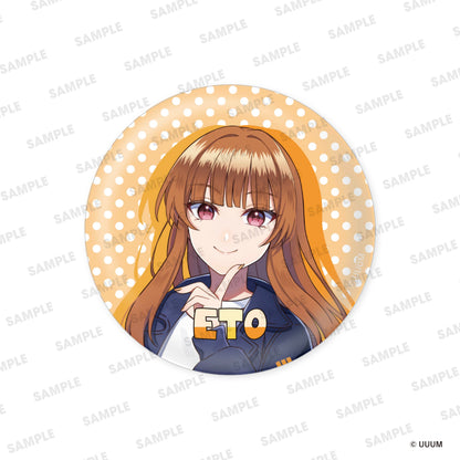 【カラフルピーチ】5周年展　缶バッジ