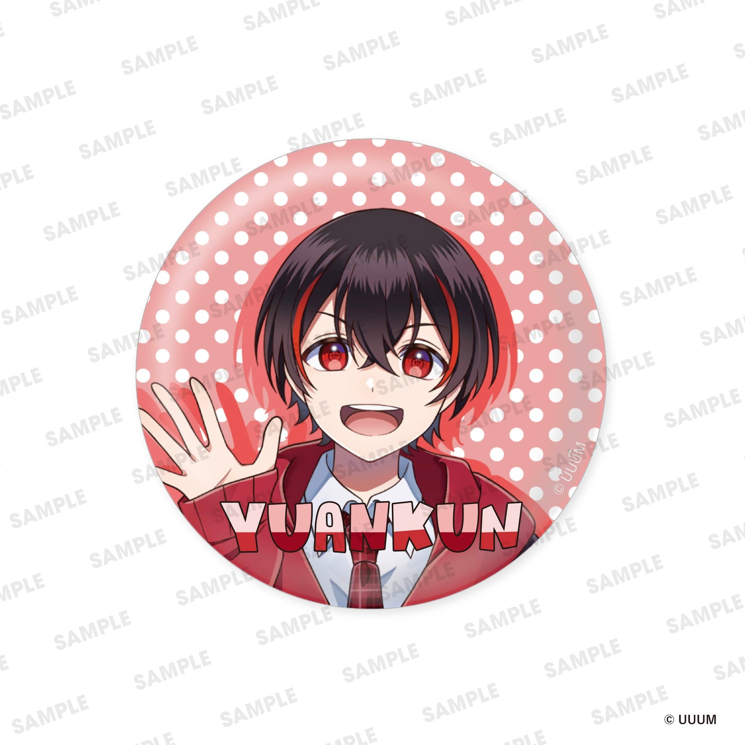 【カラフルピーチ】5周年展　缶バッジ