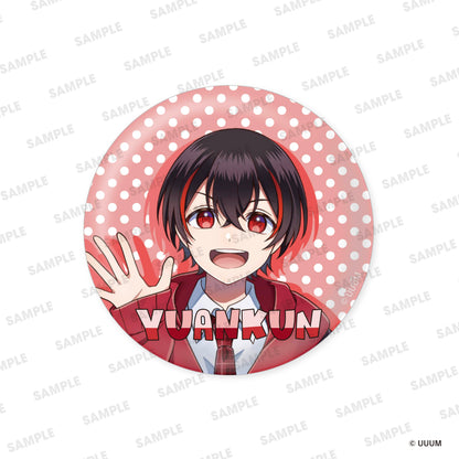 【カラフルピーチ】5周年展　缶バッジ