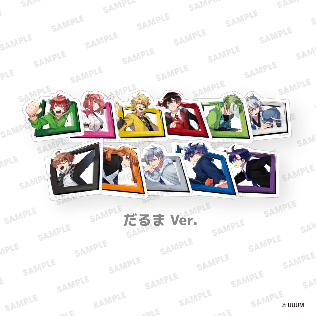 ステッカーセット（だるま Ver.）