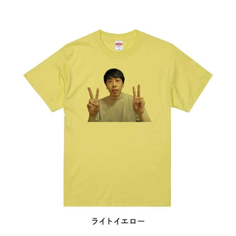 ダブルピースTシャツ