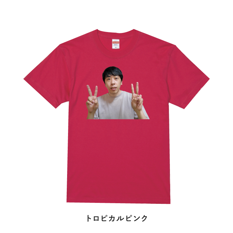 ダブルピースTシャツ