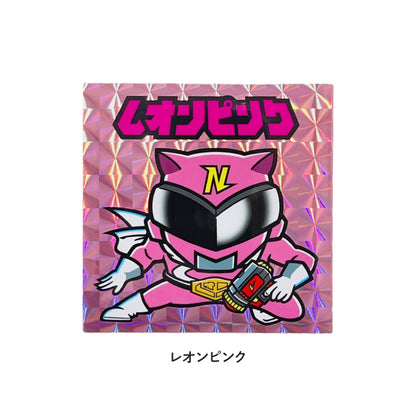 メンバーカラー5種コンプセット レオンチャンネル48シール【メンバー各色プリズム版】illust:てのひらユニバース