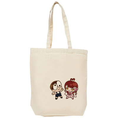 ぷちぷち<P】ぷちぷち<P&祭雛子 ポリキャンバストートバッグ(M ぷちぷち<P】ぷちぷち<P&祭雛子 ポリキャンバストートバッグ(M